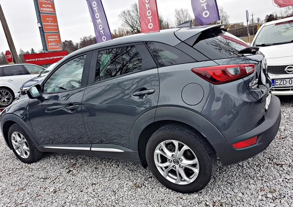Mazda CX-3 cena 59900 przebieg: 93000, rok produkcji 2016 z Bolków małe 529